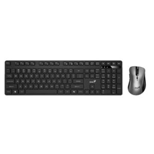 Kit wireless Genius Slimstar, negru "G-31340018400" (timbru verde 0.8 lei)