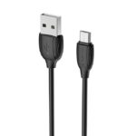 CABLU alimentare si date Borofone "BX19", Charging Data Cable pt. smartphone, USB la micro USB, 2.4A, 1m, negru "6931474701770" (timbru verde 0.18 lei)