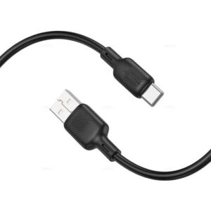 CABLU alimentare si date Borofone "BX113", Fast Charging Data Cable pt. smartphone, USB la USB Type-C, 3A, 3m, negru "6941991115554" (timbru verde 0.18 lei)