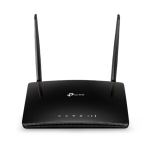 ROUTER TP-LINK wireless. 4G LTE (desktop),  1200Mbps, 3 porturi 10/100Mbps + 1 WAN/LAN, AC1200, Dual Band slot nano SIM 4G LTE "Archer MR402" (timbru verde 0.8 lei)