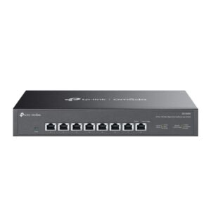 SWITCH TP-LINK Omada Unmanaged, 8 porturi 10G Switch, carcasa metalica montabila in rack sau desktop "DS1008X" (timbru verde 2 lei)