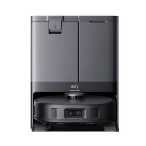 Robot All-in-One Anker "eufy X10 Pro Omni", 8.000 Pa, aspirare uscata si umeda, Wi-Fi, BTH, App, multi-suprafete, volum rezervor 2.5L, negru, "T2351G11" (timbru verde 11 lei) - 194644178093