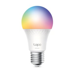 BEC LED wireless TP-LINK, 1055lm, 8.6W, E27, intensitate reglabila, control prin smartph.cu apl.Tapo, ajustare auto a luminii in fct. de mom zilei-diferite culori "Tapo L535E" ( timbru verde 0.60 lei)