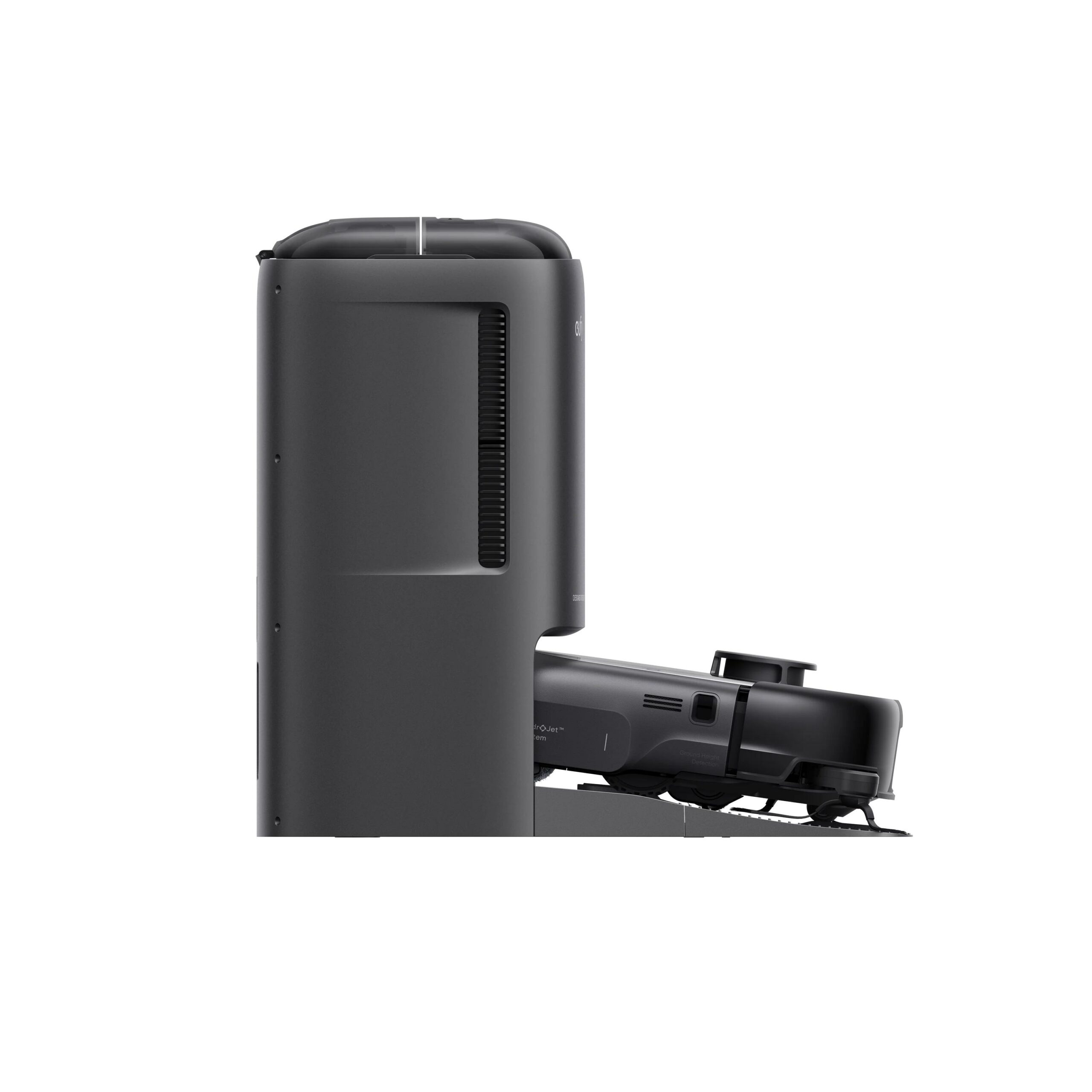 Robot All-in-One Anker "Eufy Omni E25", 20.000 Pa, aspirare uscata si umeda, HydroJet, Wi-Fi, BTH, App, multi-suprafete, volum rezervor 3L, negru, "T2353G11" (timbru verde 11 lei) - 194644229078 - imagine 2