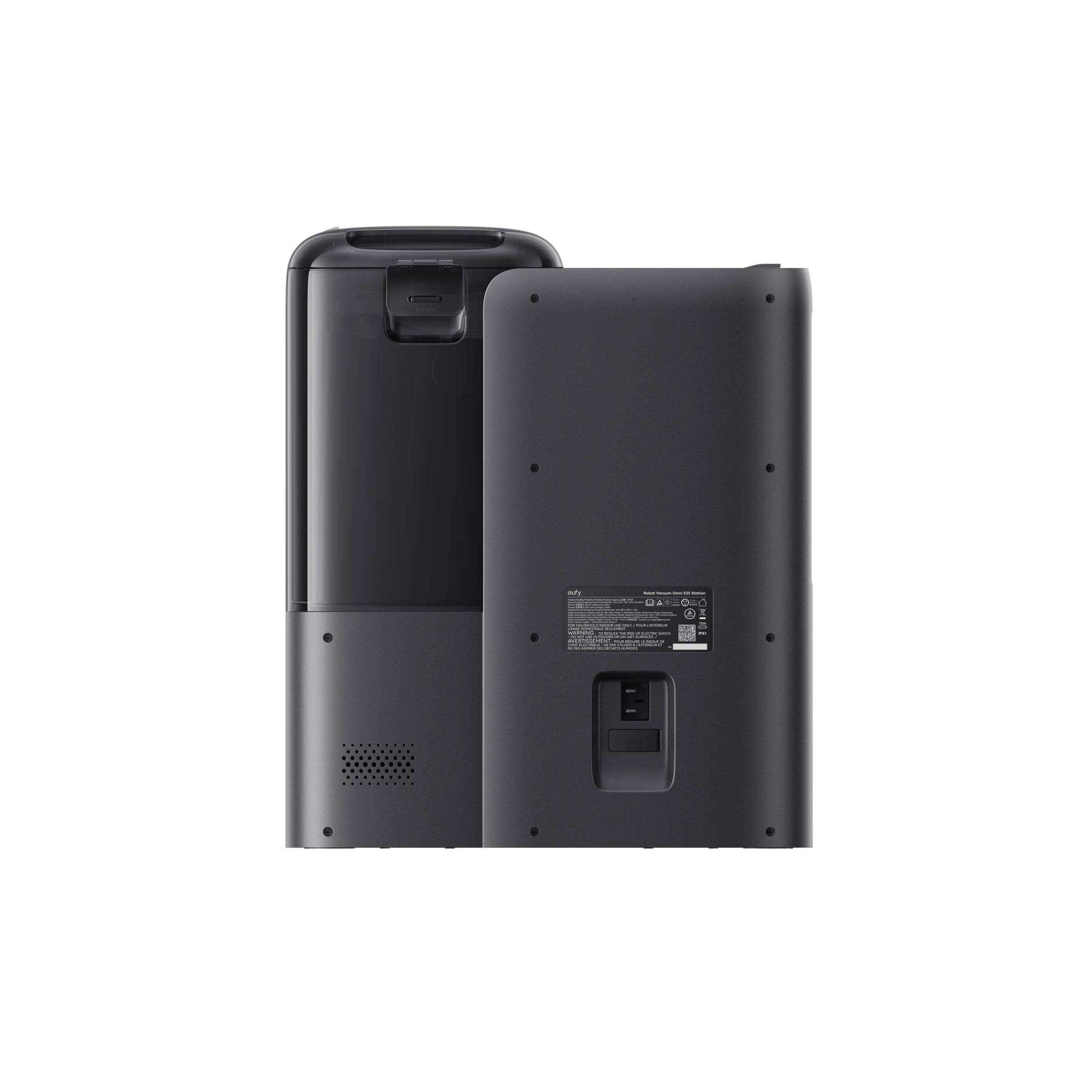 Robot All-in-One Anker "Eufy Omni E25", 20.000 Pa, aspirare uscata si umeda, HydroJet, Wi-Fi, BTH, App, multi-suprafete, volum rezervor 3L, negru, "T2353G11" (timbru verde 11 lei) - 194644229078 - imagine 3