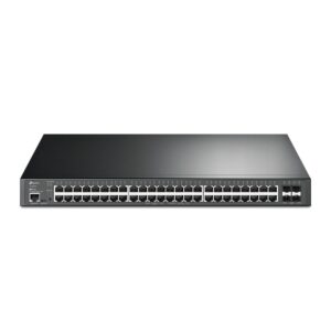 SWITCH POE TP-LINK L2+ Managed 48× Porturi Gigabit L2+ si 4× Sloturi 10GE SFP+, carcasa metalica, rackabil "SG3452XP" (timbru verde 2 lei)