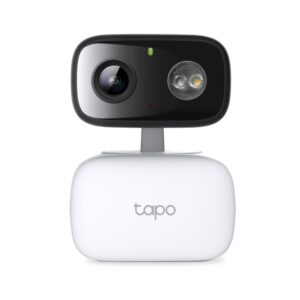 CAMERA IP TP-LINK, wireless, cube, pt. interior/exterior, dist. IR 12 m, tip lentila fixa 4 mm, 1920 × 1080 px, microfon, carcasa plastic, slot SD card, "Tapo C206" (timbru verde 0.8 lei)