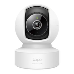 CAMERA IP TP-LINK, wireless + 1 × 100 Mbps RJ45 Port, cube, pt. interior, dist. IR 12 m, tip lentila fixa 4 mm, 3K 4MP (2880 × 1620 px), microfon, carcasa plastic, slot SD card, "Tapo C232" (timbru verde 0.8 lei)