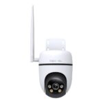 CAMERA IP TP-LINK, 3G/4G LTE + 1 x RJ-45, dome, pt.exterior, dist. IR 9 m, tip lentila fixa 4 mm, 2MP 1920 × 1080 px, microfon, carcasa plastic, slot SD card, "Tapo C501GW" (timbru verde 0.8 lei)