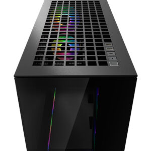 CARCASA Arctic "Xtender", mid tower, max 8xfan, 3xP14 ProR ARGB si 2xP12Pro ARGB instalate, PSU shroud 24 LED ARGB, USB-C x 1, USB 3.2 x 2, audio+mic, 7 sloturi expans, negru, "ACPCC00015A" (timbru verde 0.4lei)