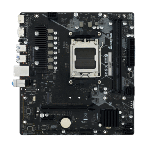 Placa de baza Biostar "B650MT", skt. AM5, chipset AMD B650, mATX, 2 x DDR5 max. 128 GB, USB 3.2 gen 2, 4 x SATA, 1 x M.2, PCIe 4.0, HDMI 1.4 4K, Display Port 1.2, "B650MT"
