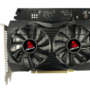 Placa video Biostar "GeForce GTX1050Ti", 4GB GDDR5, 128 bit, PCI Express 3.0 x16, 1 x DisplayPort 1.4a, 1 x HDMI 2.0, 1 x DVI, racire activa 2 x fan, "VN1055TF41"