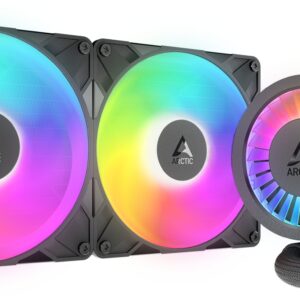 COOLER Arctic "Liquid Freezer III Pro 280 A-RGB", skt. LGA1851, LGA 1700, AM4, AM5, racire cu lichid, 2 x 140mm P14 Pro ARGB, 800 - 2800 RPM, ARGB, negru "ACFRE00183A" (timbru verde 2.00 lei)