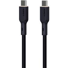 Cablu alimentare si date Aukey, USB Type-C (T) la USB Type-C (T), 1.8m, 480 Mbps, 100W, silicon, negru, "LLTSN1050050" (timbru verde 0.08 lei) -689323785285