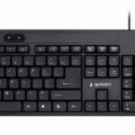 KIT wired GEMBIRD, tastatura 104 taste + mouse optic 1600dpi 3 butoane rotita scroll, black "KBS-UM-04"  (timbru verde 0.8 lei)x