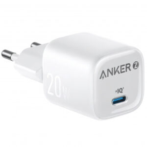 Alimentator retea Anker, Zolo, 20W, fast charge, 1 x USB-C, alb, "A2699G21" (timbru verde 0.18 lei) - 0194644297459