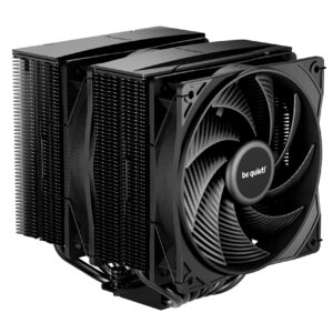 COOLER be quiet #Pure Rock Pro 3 Black" skt. Intel si AMD, racire cu aer, vent. 120mm, 2000 rpm, 6 heatpipes, inaltime 155mm, "BK042" (timbru verde 0.8 lei)