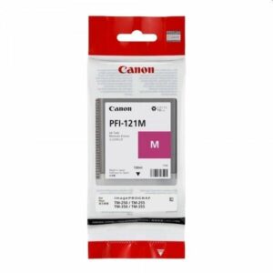 Cartus Cerneala Original Canon Magenta, PFI-121M, pentru IPF M-255|TM-350|TM-355, 130ml, (timbru verde 0.15 lei),NOPP, "6267C001AA"