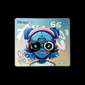 MousePAD A4TECH - gaming, Bloody "BP-45W" Nyx Mirage, cauciuc si material textil, 454 x 400 x 5 mm, imagine, "BP-45W Nyx Mirage" 4711421 002455