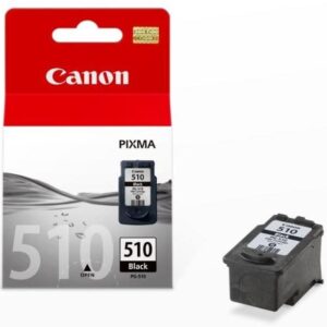 Cartus Cerneala Original Canon Black, PG-510, pentru Pixma IP2700|MP230|MP240|MP250|MP260|MP270|MP280|MP282|MP480|MP490|MP495|MX320|MX330|MX340|MX350|MX360|MX410|MX420, , (timbru verde 0.15 lei), "2970B001AA"