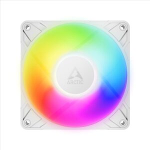 Ventilator Arctic "P12 Pro A-RGB (White)", 120mm, 600 - 3000 RPM, FDB, 77 cfm, 4-Pin Fan Plug + 4-Pin Socket, lungime cablu 400 mm + 80 mm Daisy-Chain, alb, "ACFAN00311A" (timbru verde 0.18lei) - 4895265000133