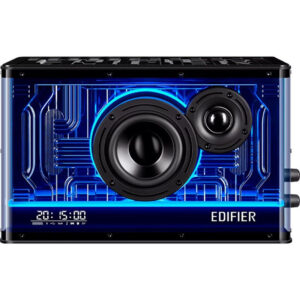 BOXE EDIFIER Gaming desktop, RMS: 40W, Bluetooth 5.3, USB-C, USB-A, AUX, EQs preset 3 moduri, RGB 7 culori, GaN charger 35W, black, "QD35-BK"  (timbru verde 0.8 lei)