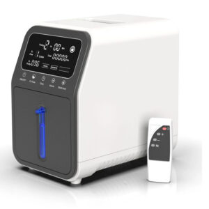 Concentrator de Oxigen Portabil, Capacitate 1-9L/min, Functie de Aerosoli/Nebulizator, Atomizor, Concentratie Reglabila, Puritate Oxigen 3%-93%, Certificat CE / ROHS, Alb