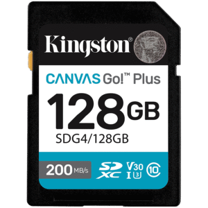SD CARD KS 128GB CL10 UHS-I CANV GO PLUS "SDG4/128GB" (timbru verde 0.03 lei)