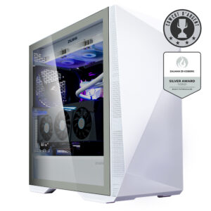 CARCASA Zalman "Z9 Iceberg", middle tower, gaming, fara sursa, suporta 7xfan, 2xfan inclus, PSU shroud, USB Type-C x 1, USBx4, audio+mic, 7 sloturi expansiune + 3 verticale, alb, "Z9 Iceberg White" (timbru verde 0.16lei)
