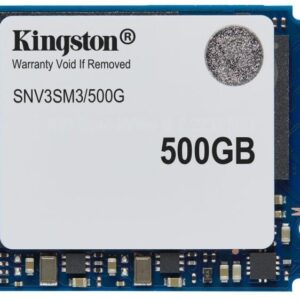 Kingston 500GB NV3 SSD M.2 2230 PCIe 4.0 NVMe, Read: 5,000/ Write: 3,000MB/s "SNV3SM3/500G"