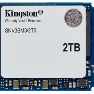 Kingston 2TB NV3 SSD M.2 2230 PCIe 4.0 NVMe, Read: 6,000/ Write: 5,000MB/s "SNV3SM3/2T0"
