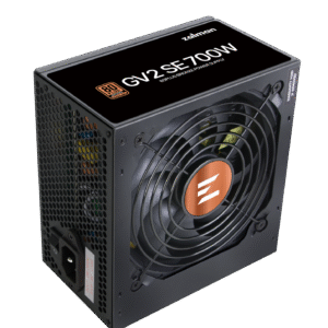 SURSA Zalman "ZM700", 700W,  certificare 80Plus Bronze, non-modular,  fan 120mm, negru, "ZM700-GV2SE" (timbru verde 2 lei)