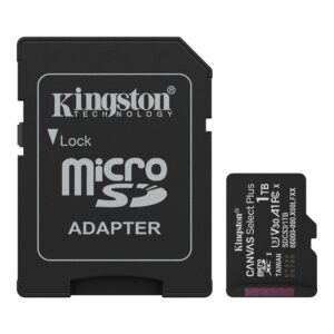 MEMORY MICRO SDXC 1TB UHS-I/W/ADAPTER SDCS3/1TB KINGSTON "SDCS3/1TB" (timbru verde 0.03 lei)
