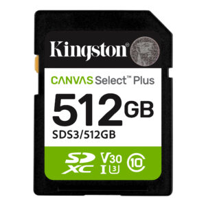 SDXC CARD KS 512GB CL10 UHS-I SELECT + "SDS3/512GB" (timbru verde 0.03 lei)