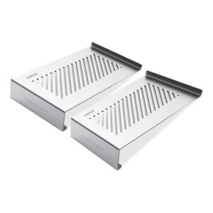 STAND PENTRU BOXE EDIFIER, dedicat pentru QR65/MR3/MR4, metalic, antiderapant, margine cauciuc pt. protectie, dim. 3.5x11.5x20cm, silver, "SS04-SL"