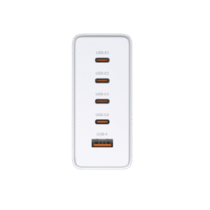 INCARCATOR retea D-Link, Quick Charge GaN PD 3.1 / QC 4.0 240W, 4 x USB Type-C  28.0V/5.0A max, 1 x USB 12.0V/2.5A , alb "DCF-241" (timbru verde 0.18 lei)