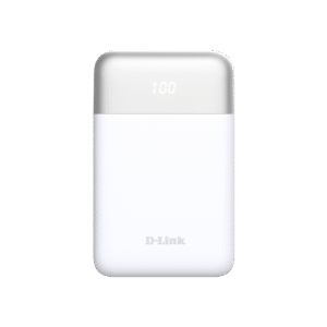 POWER BANK D-Link, 10000mAh 18W max, USB PD 3.0 si QC 3.0, 1 x USB Type-C, 1 x USB,dimensiuni 105 x 72 x 23 mm, alb  "DPP-101" (timbru verde 0.98 lei)