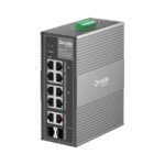 SWITCH TP-LINK Omada easy managed, 10 porturi Gigabit PoE+ si 2-Port PoE++, carcasa metalica "IES210GPP" (timbru verde 2 lei)