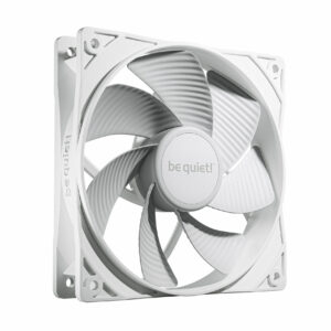Set 3 ventilatoare be quiet "PURE WINGS 3", 120mm, 1500 RPM max, Rifle Bearing, 80 cfm, 4pin PWM, alb, "BL136" (timbru verde 0.54lei) -