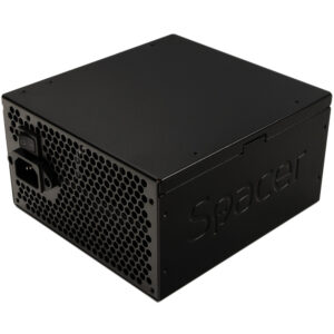 SURSA SPACER MODULARA 600 (for 600W Gaming PC), fan 120mm, MB (20+4) x1, CPU (4+4) x1, PCI-E (6+2) x2, SATA x3, Molex x3, *retail* "SP-MP-600",  (timbru verde 0.8 lei)