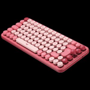 LOGITECH POP ICON KEYS - ROSE - US INTL - BT  - INTNL-973 "920-013073" (timbru verde 0.8 lei)