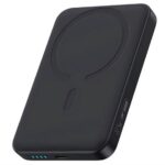 POWER BANK Baseus EnerFill FM11 Ultra-Mini, 10000mAh, 22.5W, prindere magnetica incarcare wireless 15W, 1 x USB Type-C, include cablu USB Type-C la USB Type-C 30cm, negru, "E0026602" (timbru verde 0.98 lei) - 6932172618223