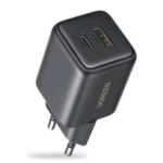 INCARCATOR retea Ugreen, "X514" Quick Charge 20W GaN, 1 x USB Type-C, 1x USB, alb "65006" (timbru verde 0.18 lei)