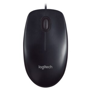 MOUSE LOGITECH, "M90", PC sau NB, cu fir, USB, optic, 1000 dpi, butoane/scroll 3/1, , gri, "910-001793" (include TV 0.18lei)