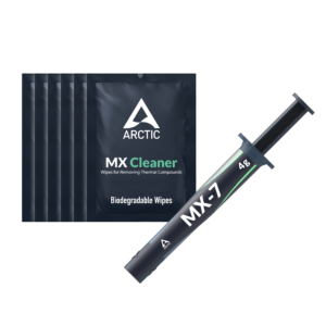 Pasta siliconica Arctic "MX-7", 4g + 6 buc servetele MX Cleaner, densitate 2.9 g/cm3,"ACTCP00092A"