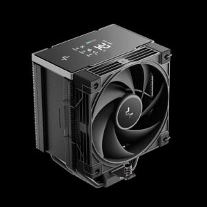 COOLER DeepCool "AK700 G2 DIGITAL WH" skt. Intel si AMD, racire cu aer, vent. 120mm, 2700 rpm, 7 heatpipes, inaltime 157mm, top cover digital, alb,"R-AK700-WHNDMN-GJD"  (timbru verde 2 lei)