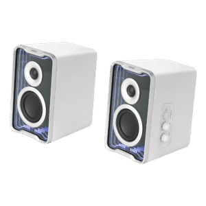 BOXE EDIFIER 2.0, RMS: 30W (2 x 15W), Bluetooth 5.4, USB-A, AUX, WHITE, "QR30-W" (timbru verde 0.8 lei)