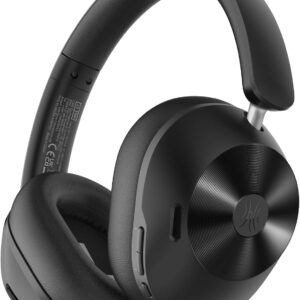 Casti OneOdio "A5", Over-Ear, utilizare multimedia, Bluetooth 5.4 | fir Jack 3.5mm, multi-point connection, hybrid ANC, pana la 75 de ore, pliabile, difuzor 40mm, negru, "A5-Black" (timbru verde 0.8 lei) -