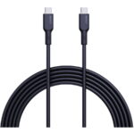 Cablu alimentare si date Aukey, USB Type-C (T) la USB Type-C (T), 1.8m, 480 Mbps, 240W, silicon, negru, "LLTSN1049544" (timbru verde 0.08 lei) -689323787272