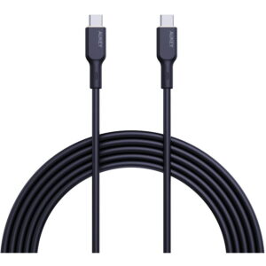 Cablu alimentare si date Aukey, USB Type-C (T) la USB Type-C (T), 1.8m, 480 Mbps, 240W, silicon, negru, "LLTSN1049544" (timbru verde 0.08 lei) -689323787272